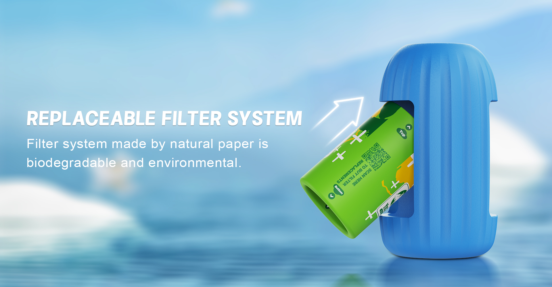 Yocan Green Whale Personal Air Filter