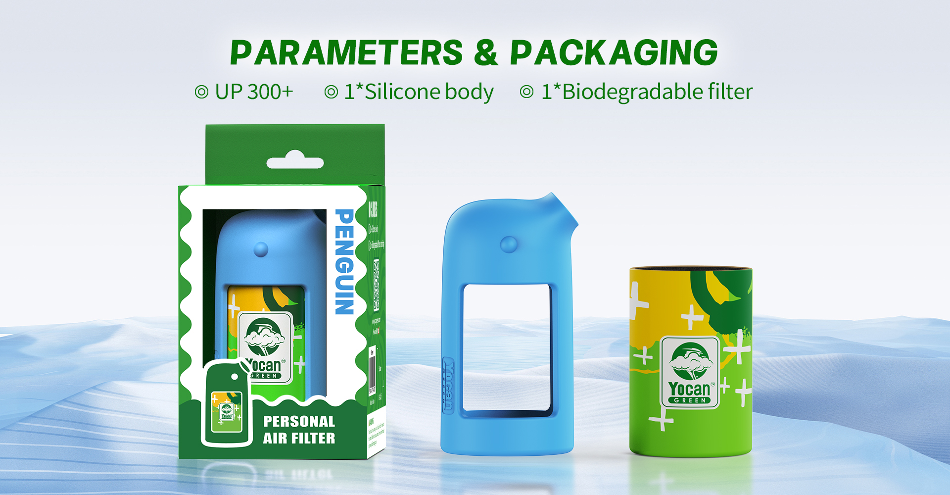 Yocan Green Penguin Personal Air Filter