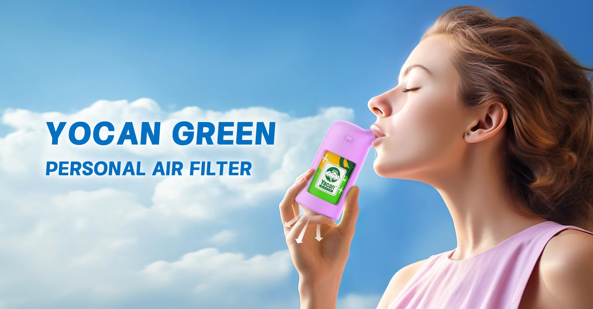 Yocan Green Personal Air Filter penguin model