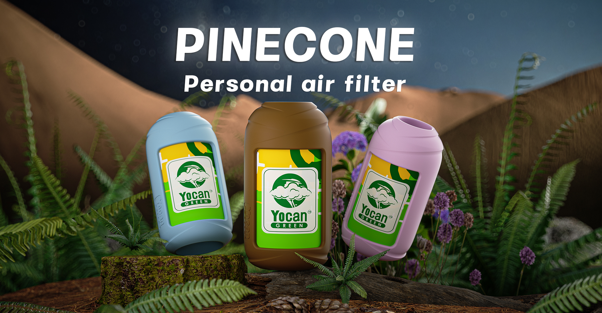 Yocan Green Pinecone Personal Air Filter