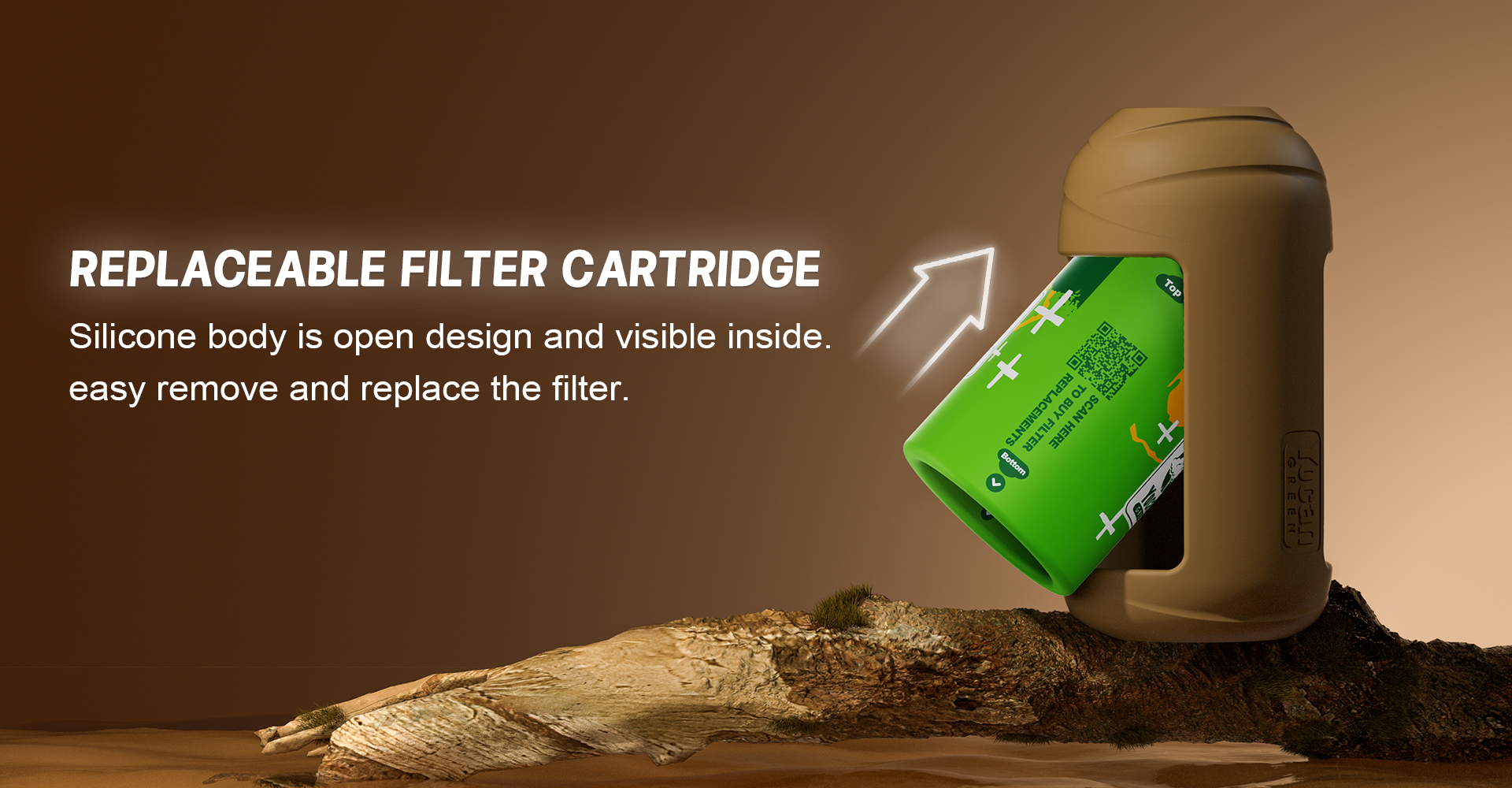 Yocan Green Pinecone Personal Air Filter