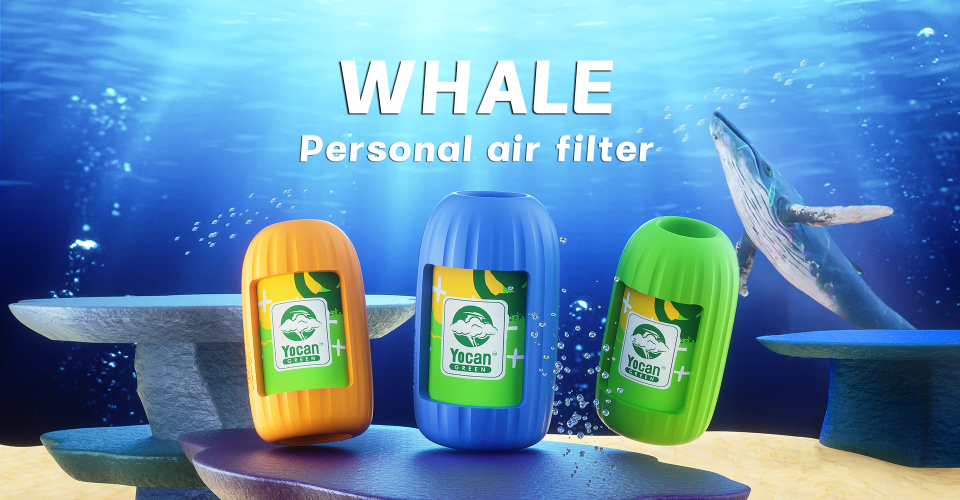 Yocan Green Whale Personal Air Filter
