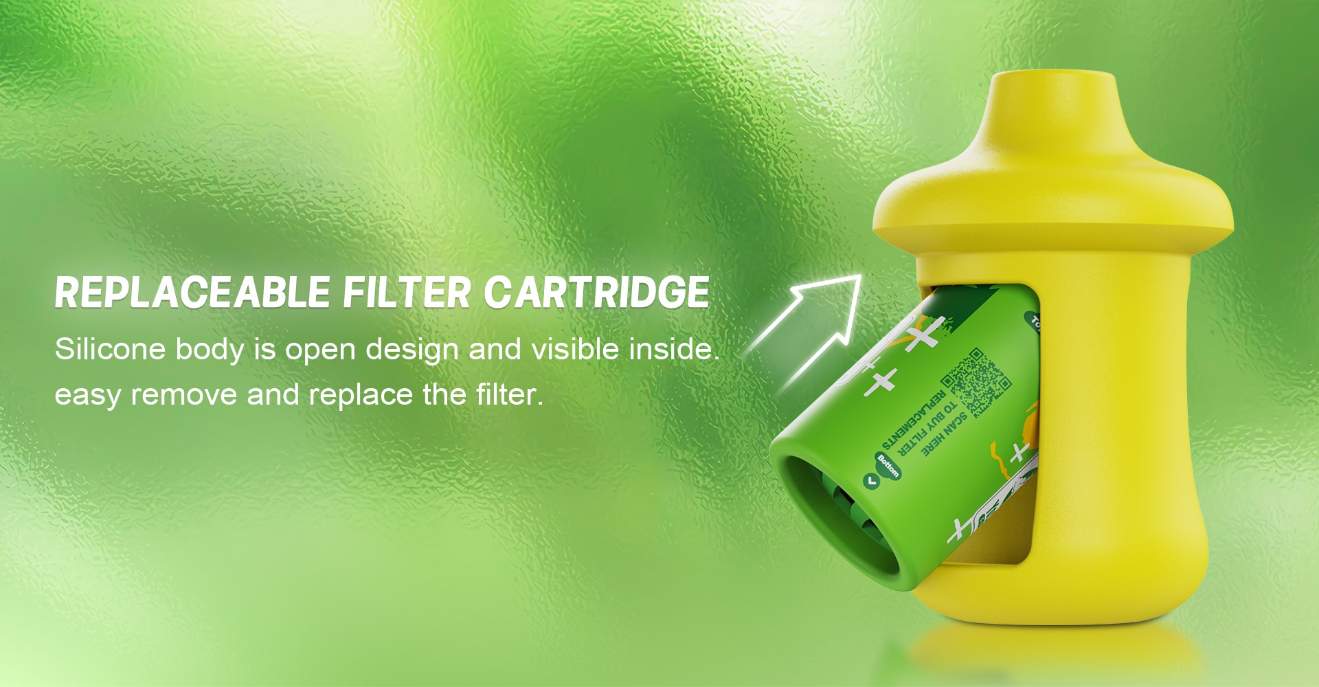 Yocan Green Mushroom Personal Air Filter