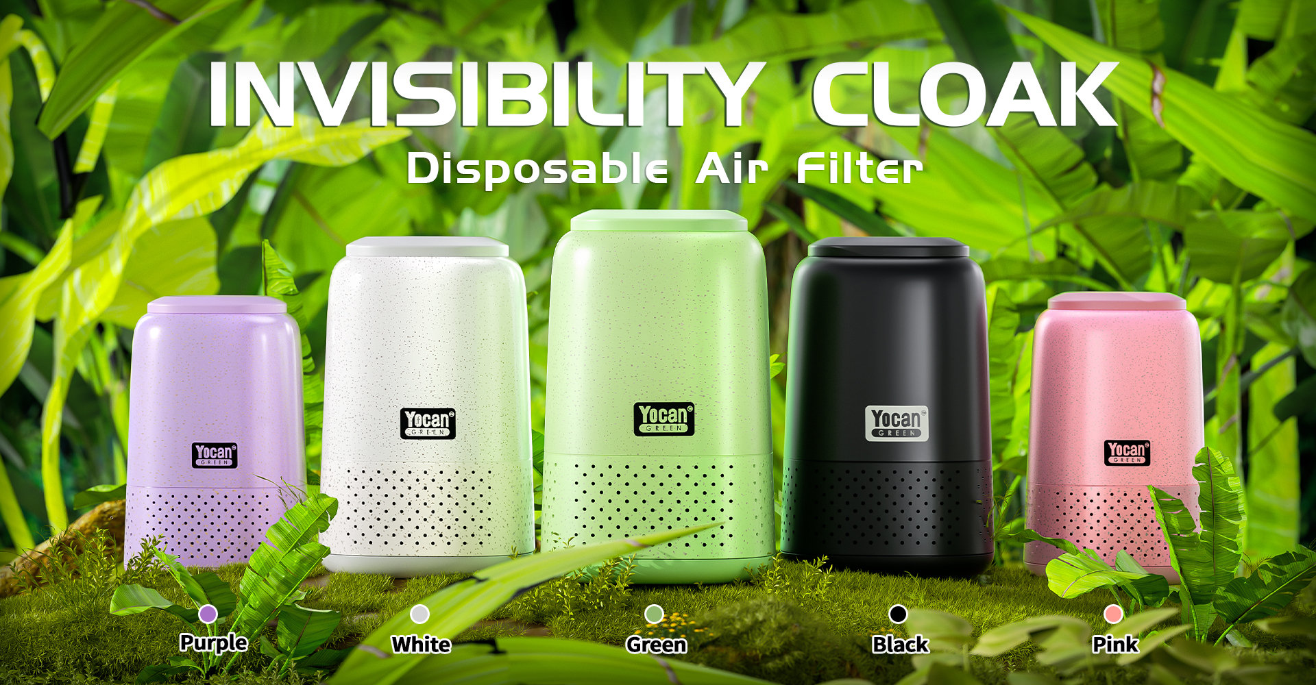 Yocangreen invisibility cloak disposable air filtes/smoke filters